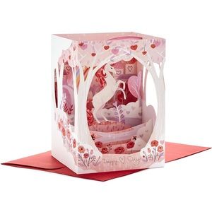Hallmark paper wonder pop up Valentine’s Day card